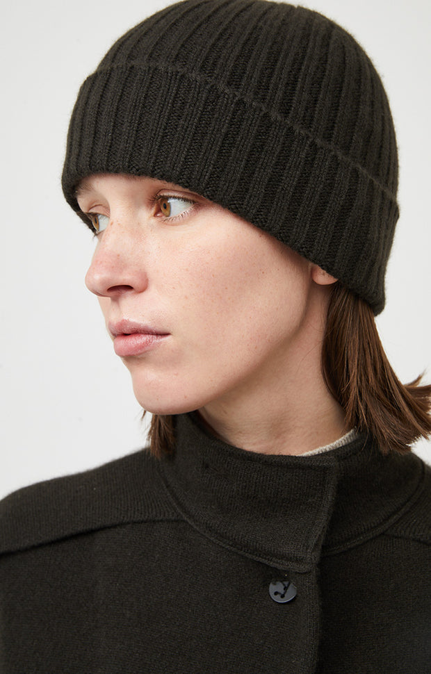 Erme Cashmere Hat in Forest