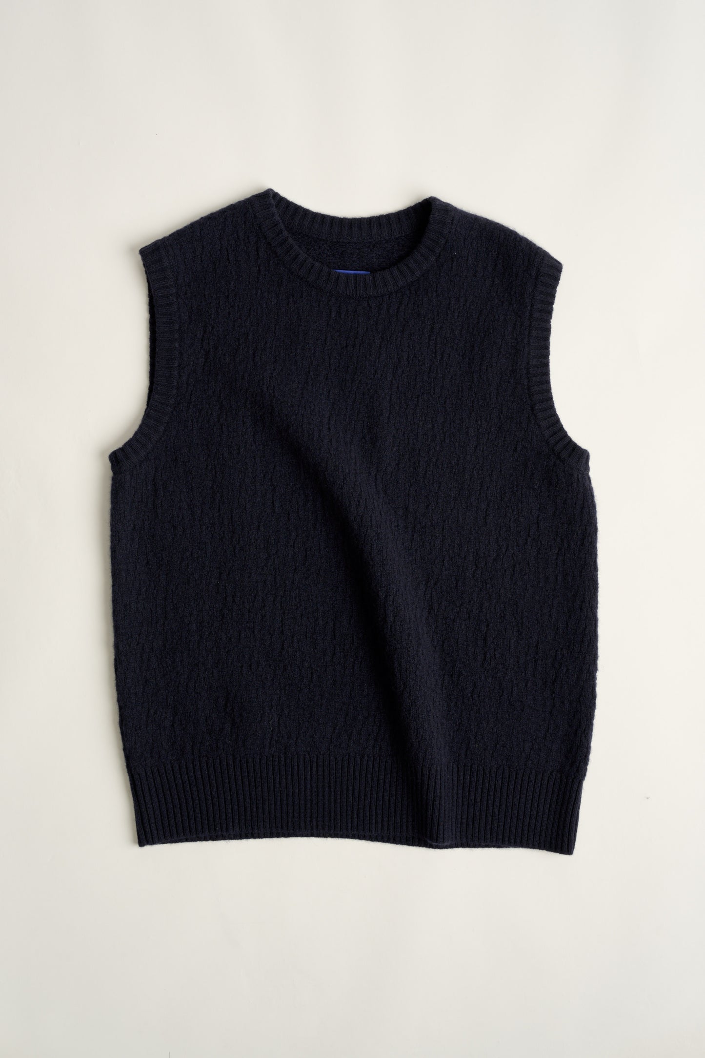 A flat lay image of the Terra top in Ocean