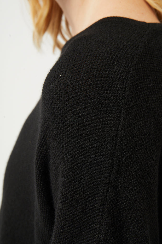 Gabi Cashmere Sweater in Black