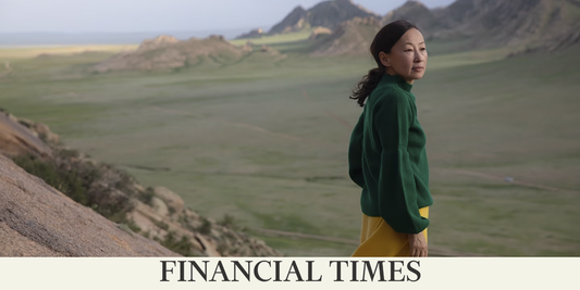 oyuna tserendorj on the wide-open magic of Mongolia