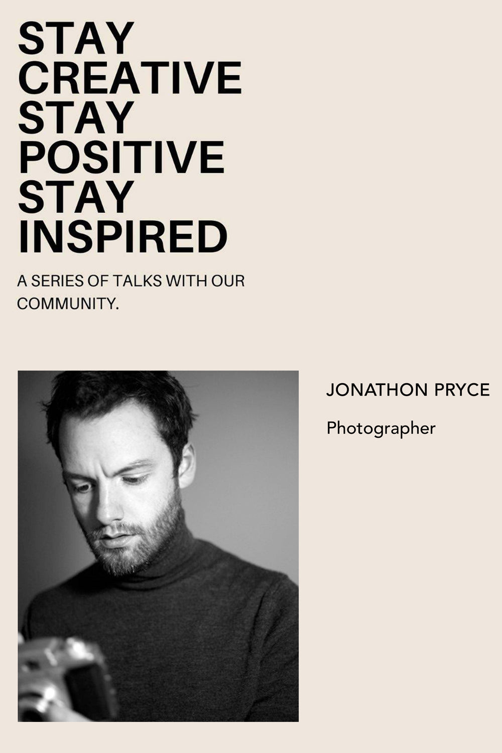 Circle Conversations │ Jonathan Pryce