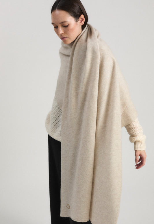 Feltra Shawl in Feather