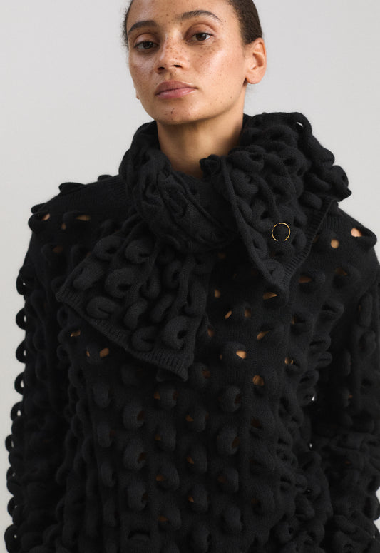 Nodo Neckwarmer in Black
