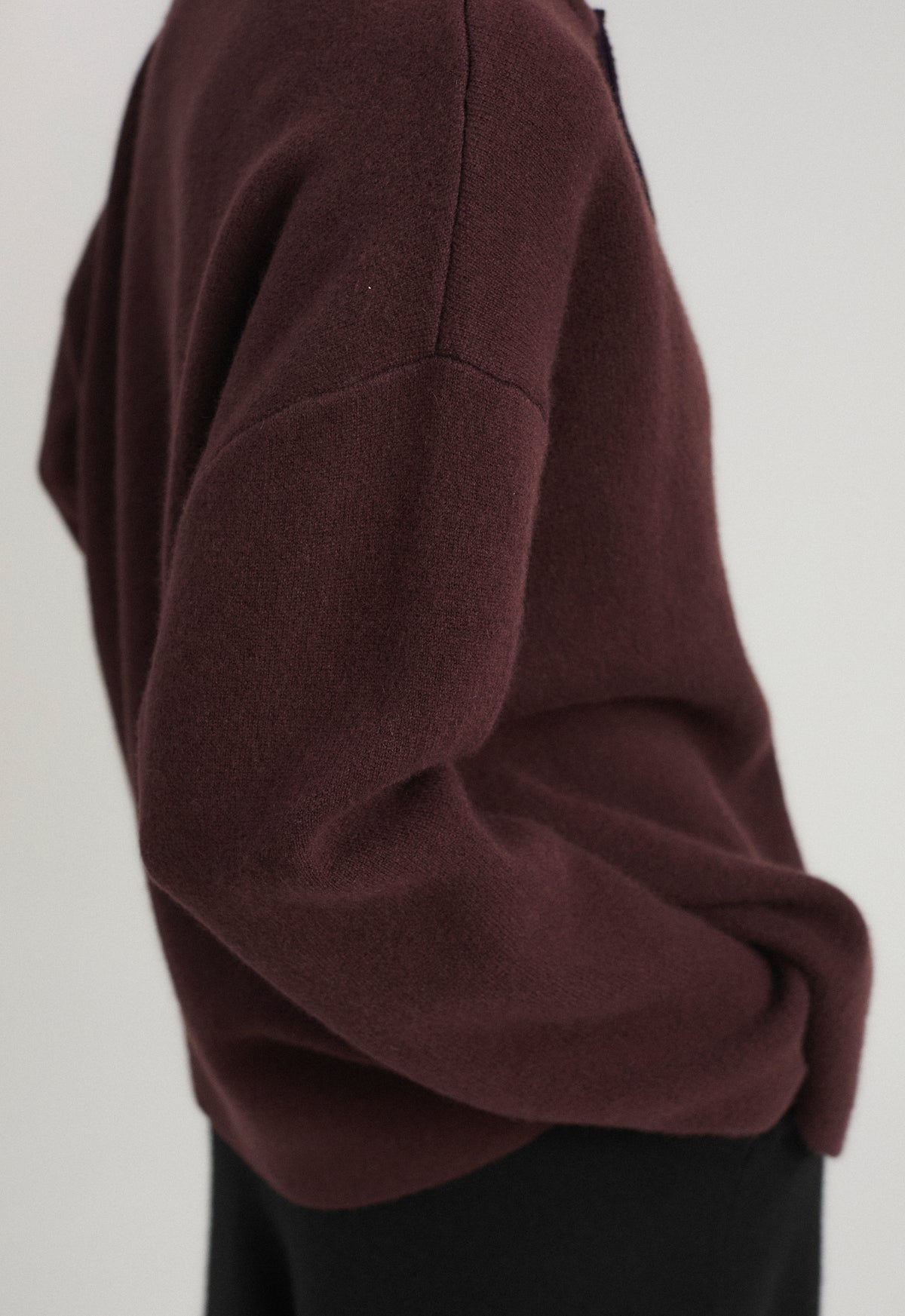 Wind Jacket in Carob & Ink