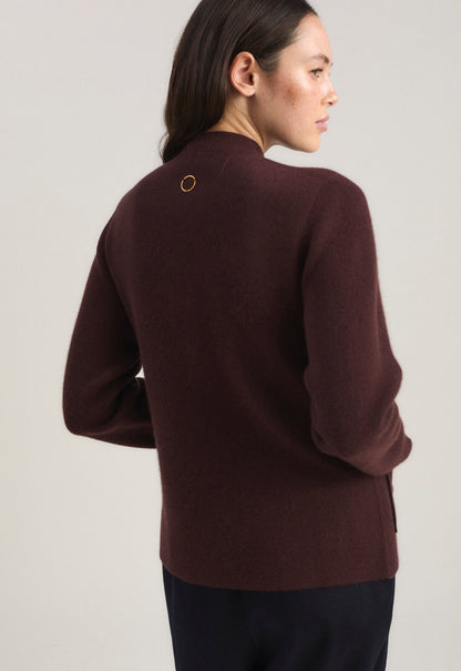 Niaza Jacket in Carob & Ink