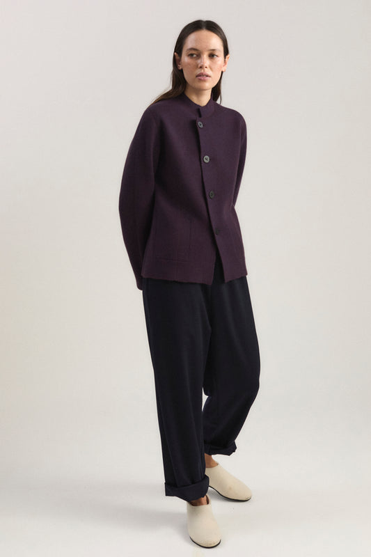 Niaza Jacket in Carob & Ink