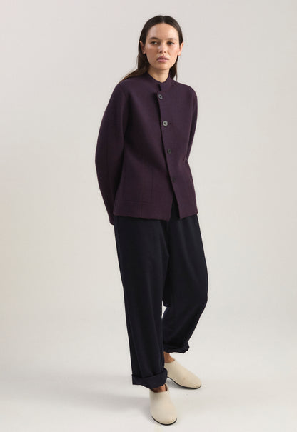 Niaza Jacket in Carob & Ink