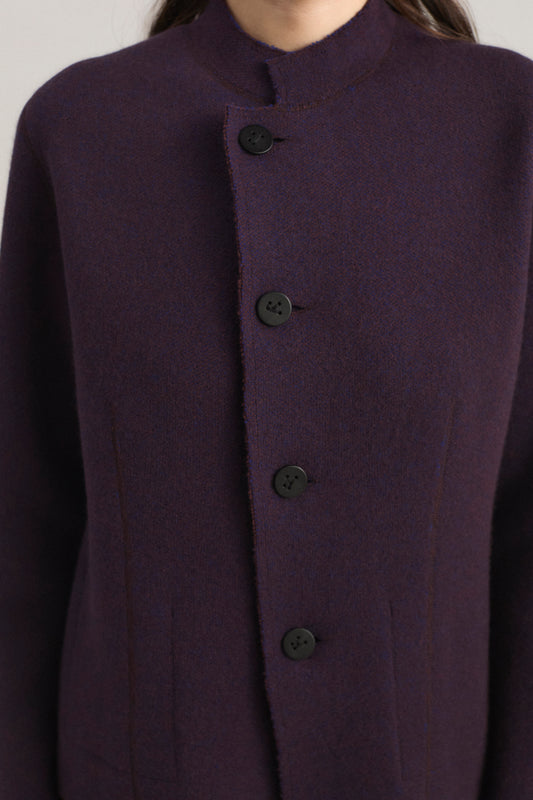 Niaza Jacket in Carob & Ink