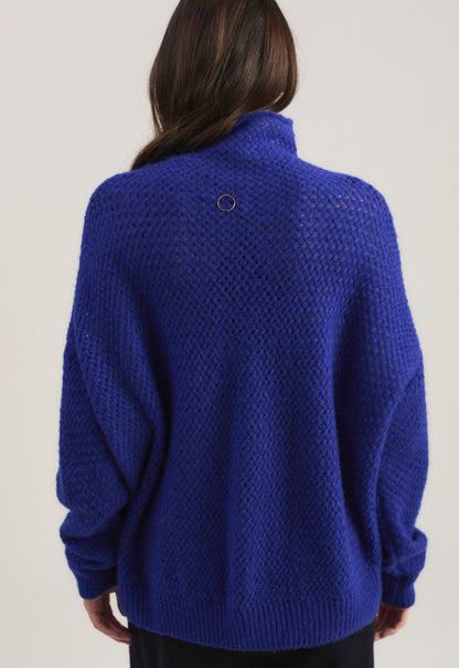 Runa Sweater in Cobalt