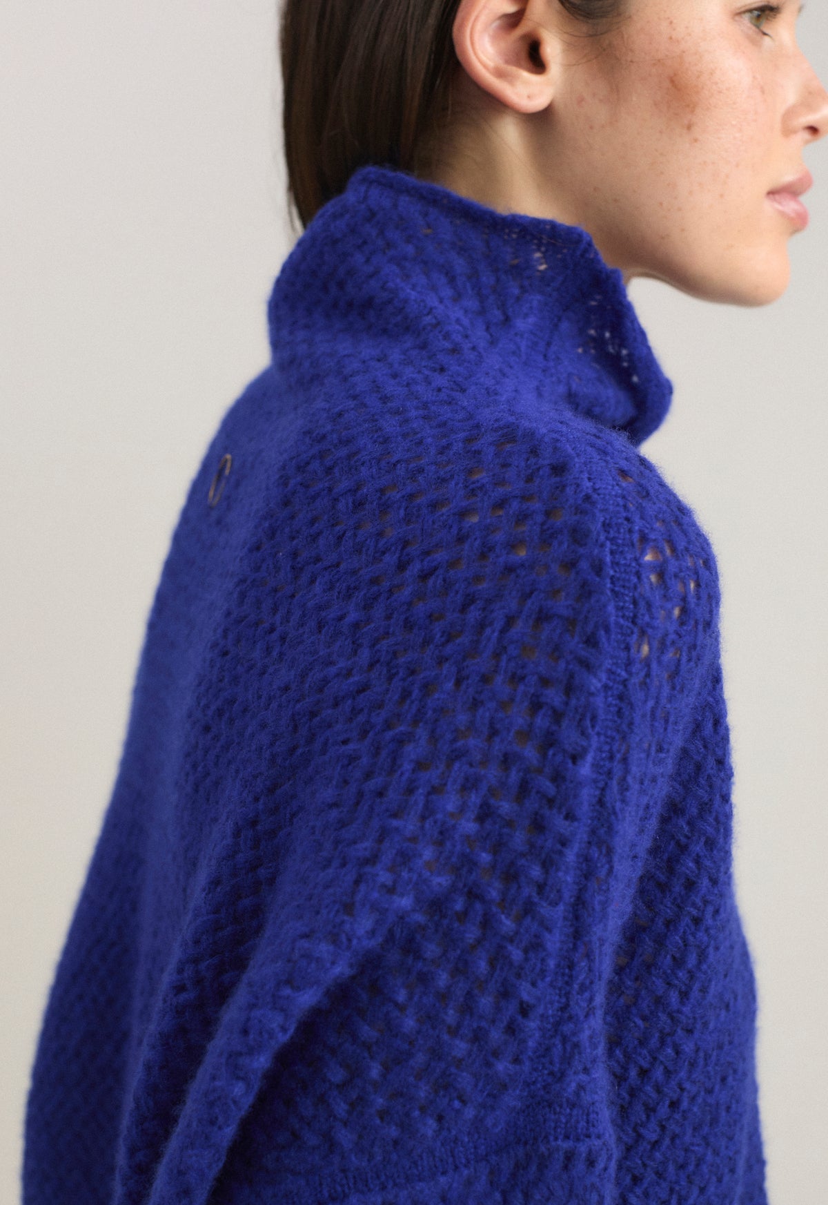 Runa Sweater in Cobalt