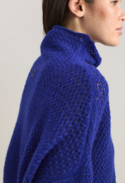 Runa Sweater in Cobalt