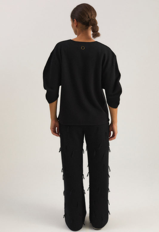 Sanda Trousers in Black