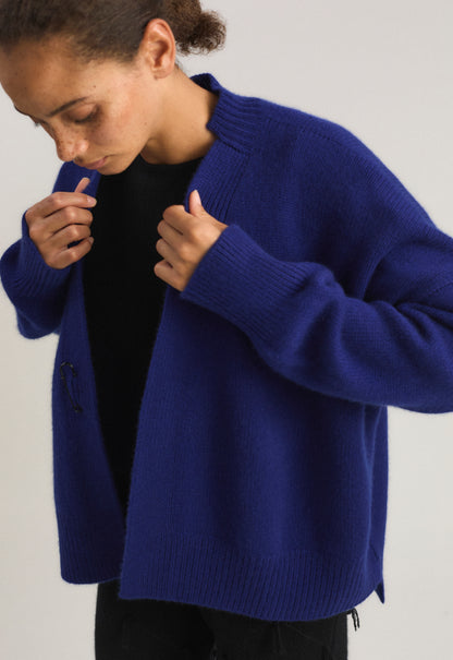 Aire Cardigan in Ink