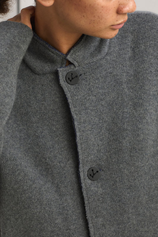 Wind Jacket in Slate & Ink