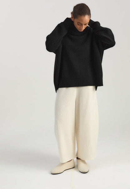 Maxi Trousers in Ivory