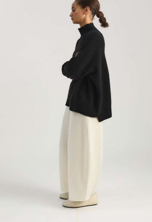 Maxi Trousers in Ivory