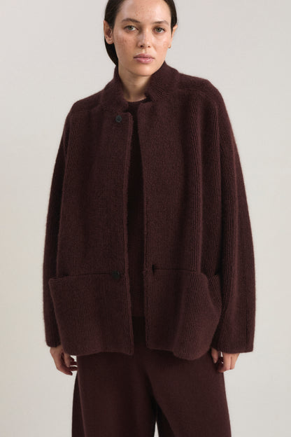 Arun Jacket in Carob