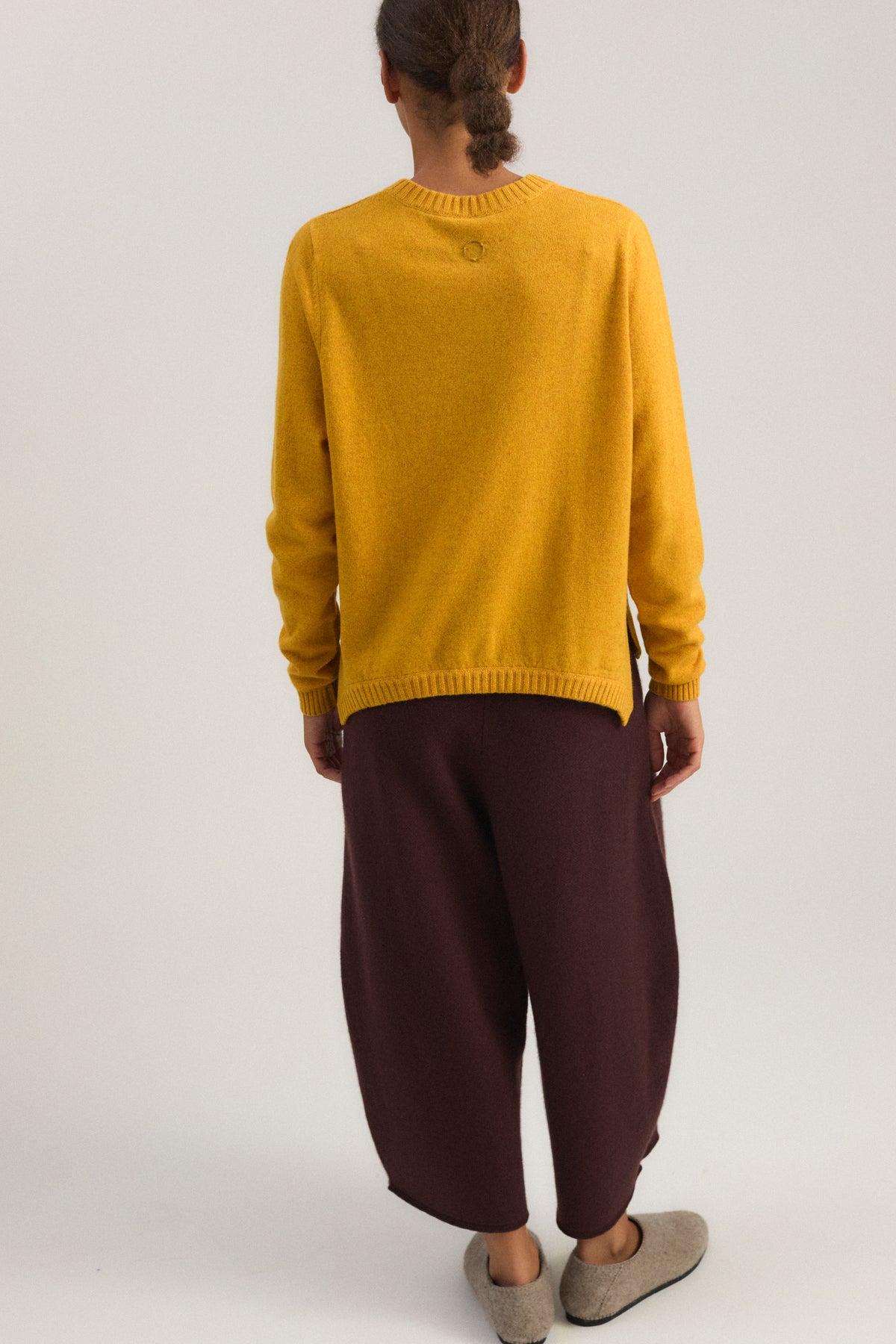 Tondo Cardigan in Amber