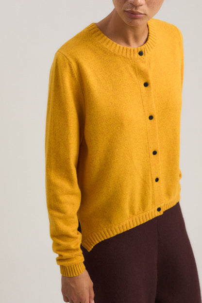 Tondo Cardigan in Amber