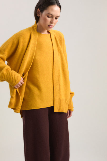 Aire Cardigan in Amber