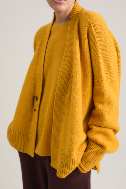 Aire Cardigan in Amber