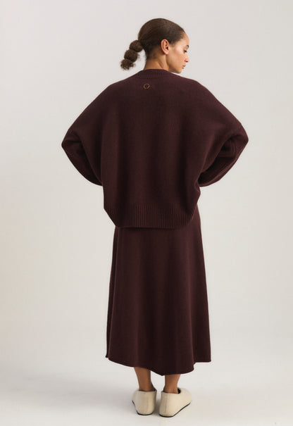 Ray Skirt in Carob