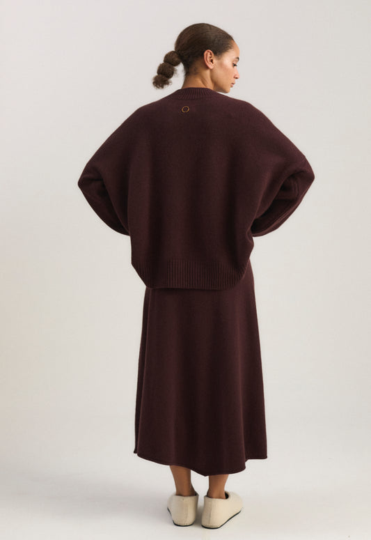 Ray Skirt in Carob