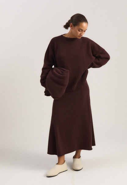 Ray Skirt in Carob