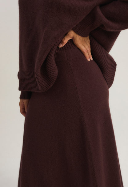 Ray Skirt in Carob