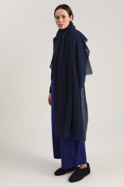 Sera Shawl in Indigo