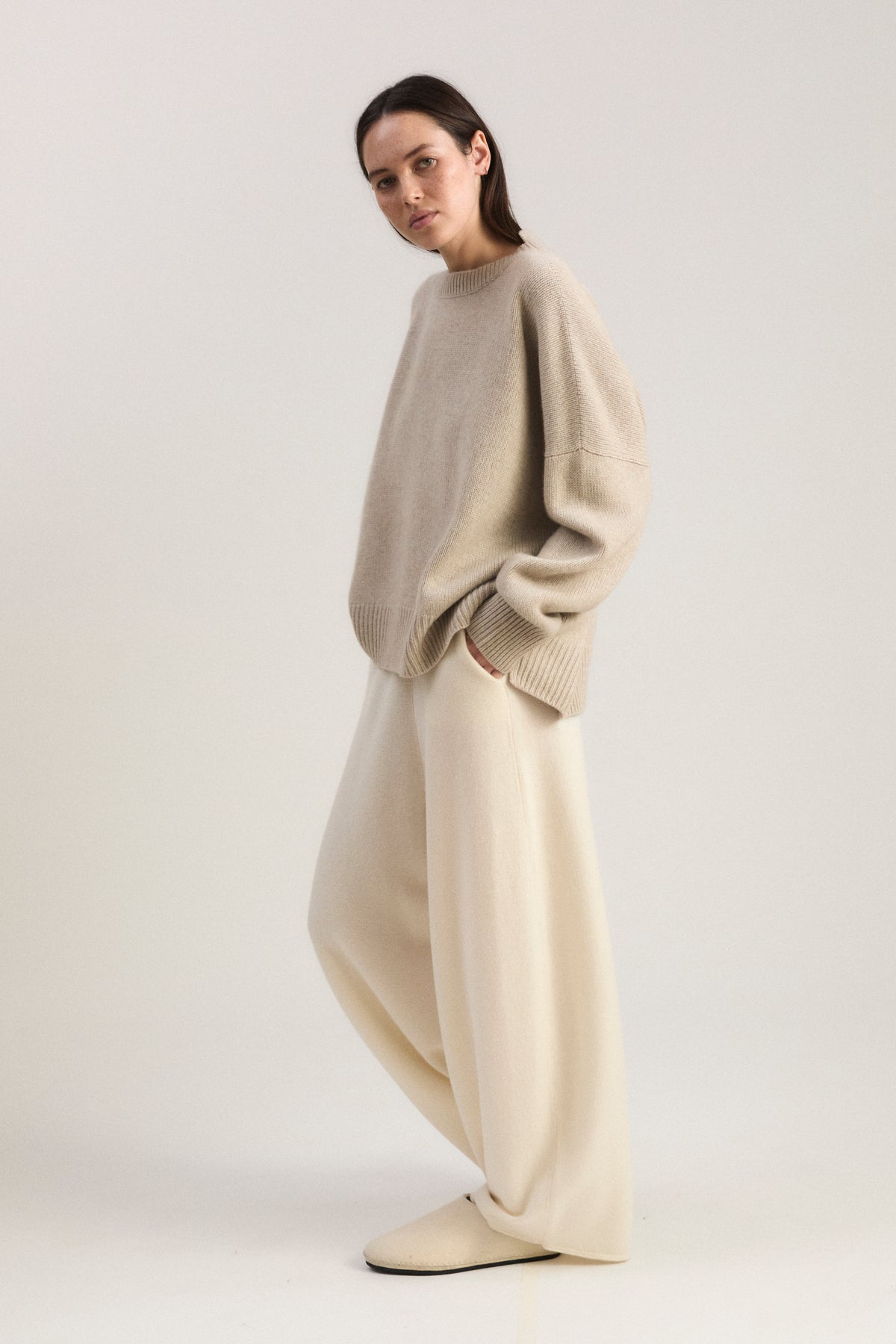 Aila Sweater in Feather