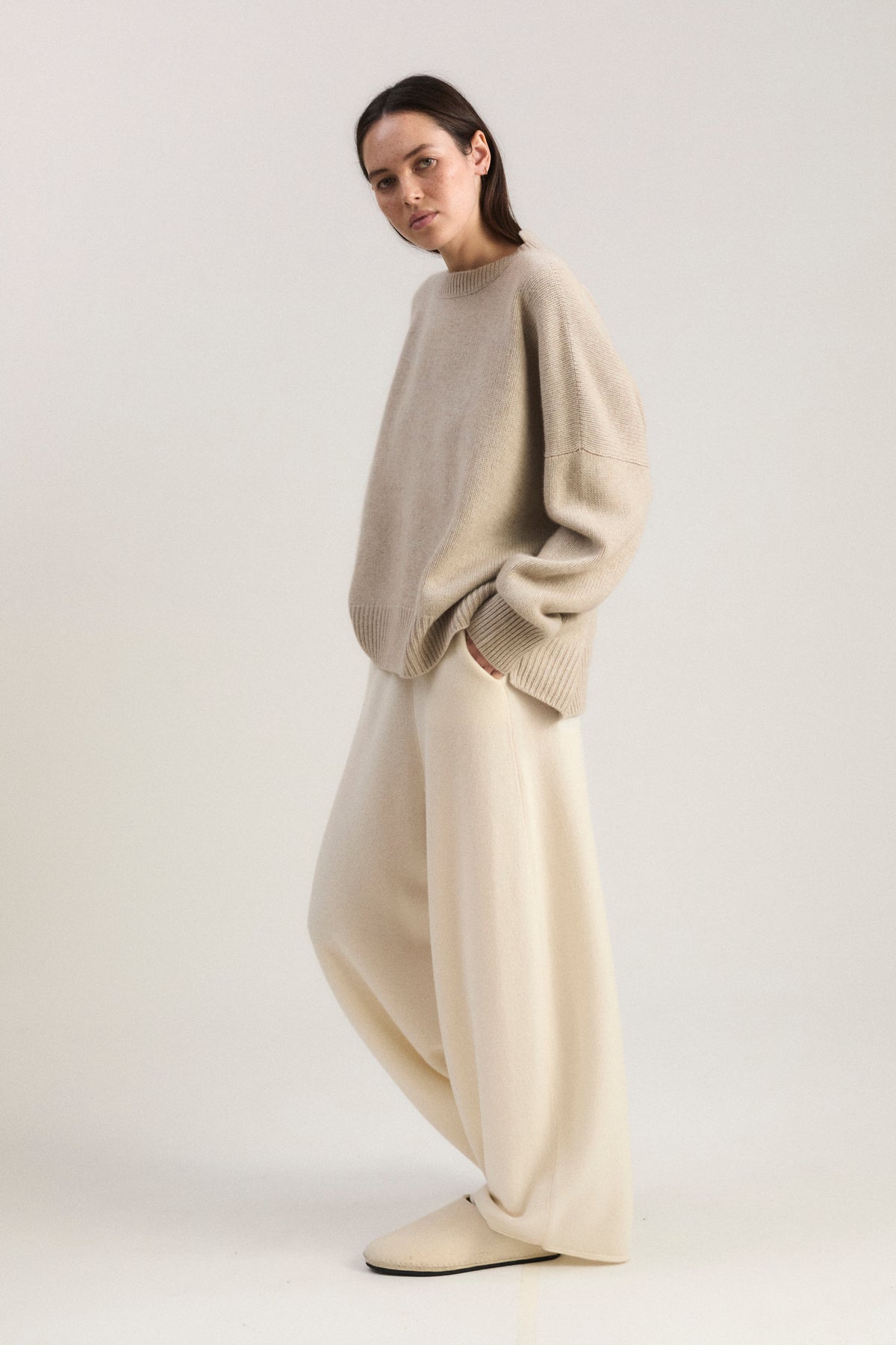 Aila Sweater in Feather