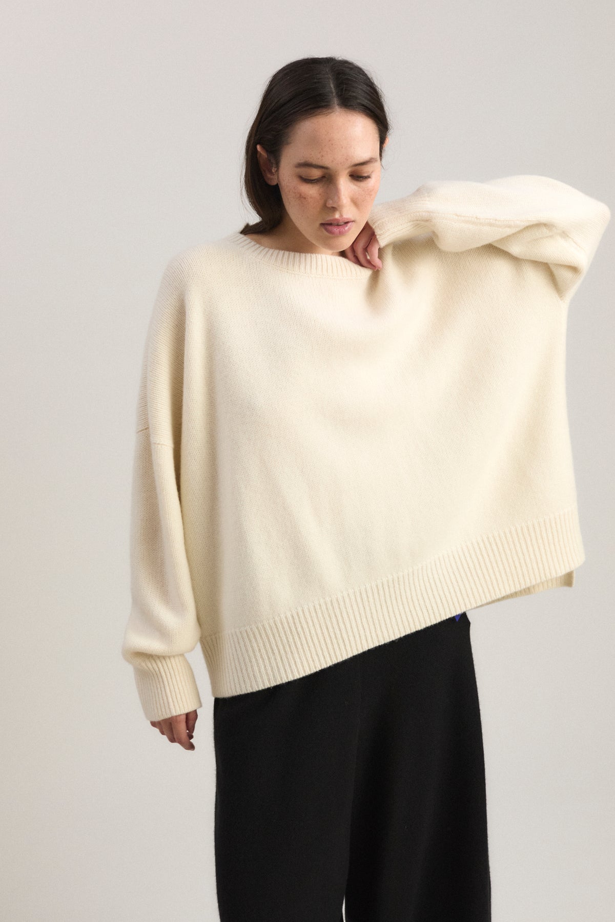 Aila Sweater in Ivory