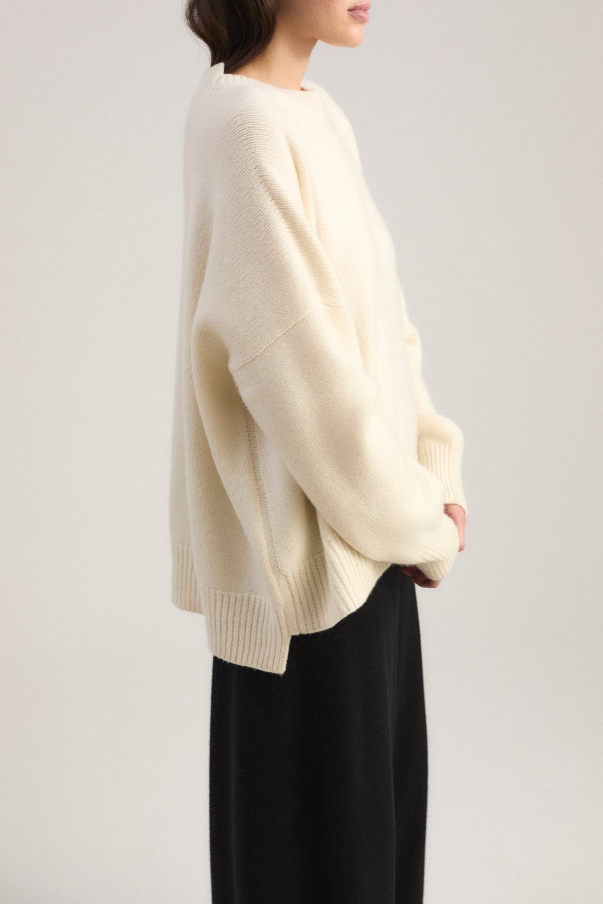 Aila Sweater in Ivory