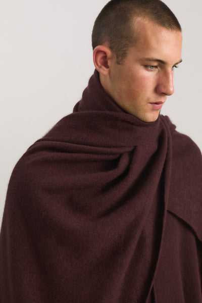Feltra Shawl in Carob
