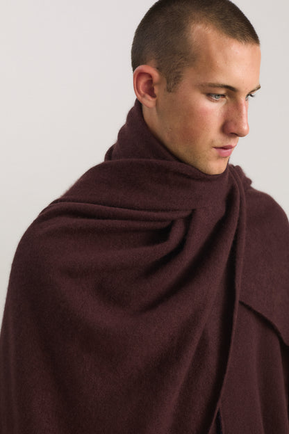 Feltra Shawl in Carob