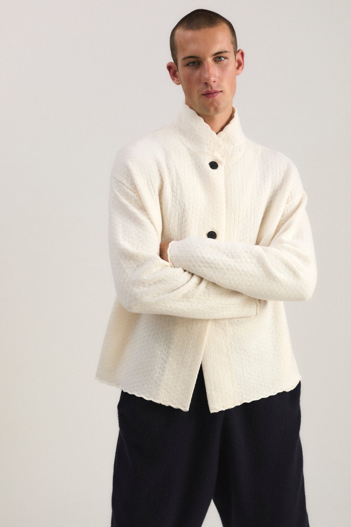 Ikari Jacket in Ivory