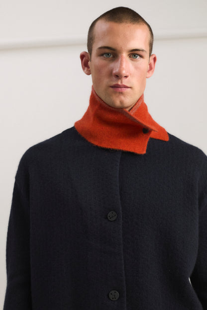 Neku Neck Snood in Fire & Taupe