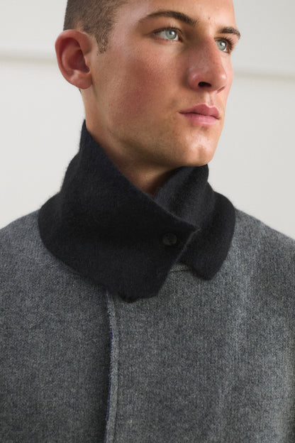 Neku Neck Snood in Black & Ocean