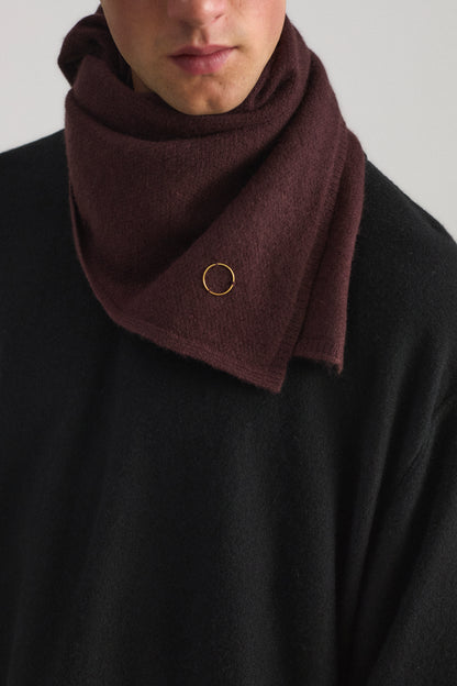 Arco Neckwarmer in Carob