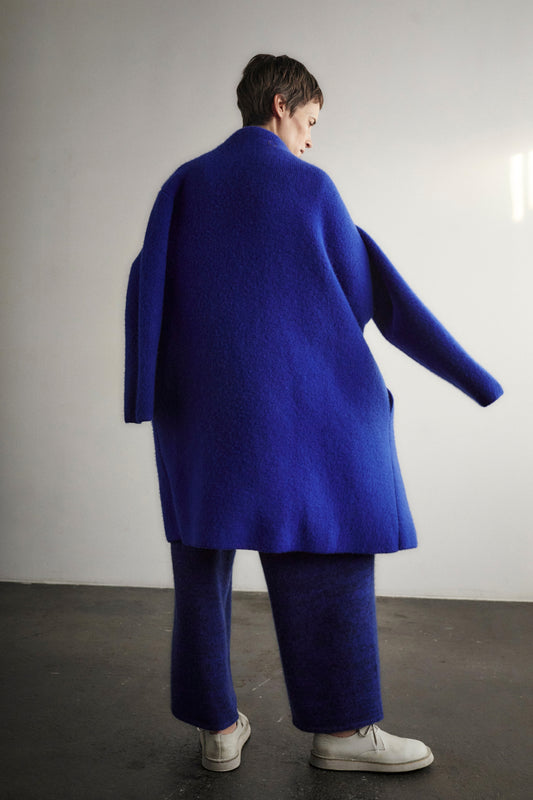 Oro Coat in Cobalt
