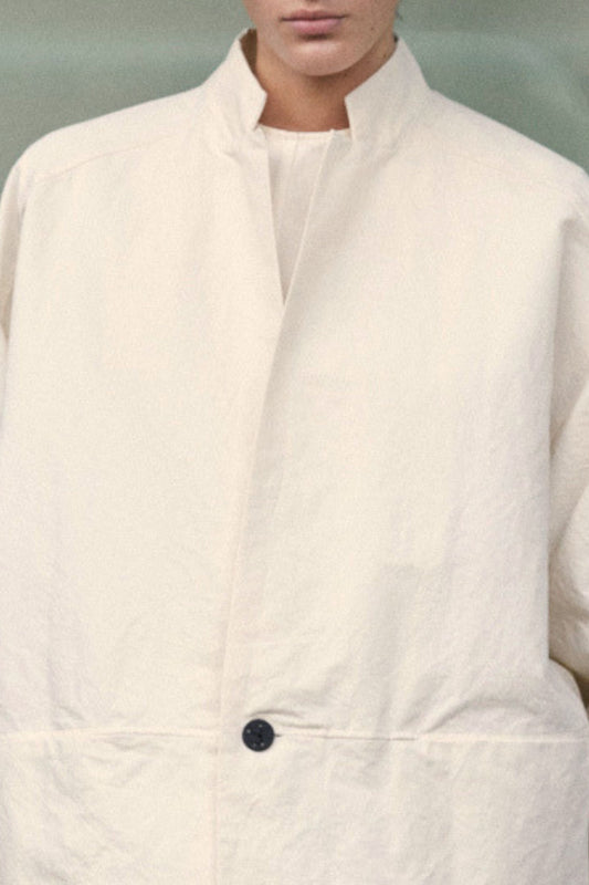 Absent-Paper Jacket in Ivory