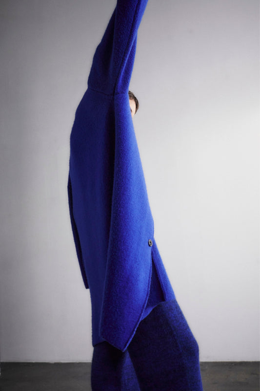 Oro Coat in Cobalt