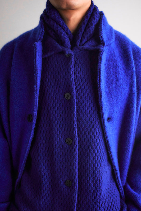 Oro Coat in Cobalt