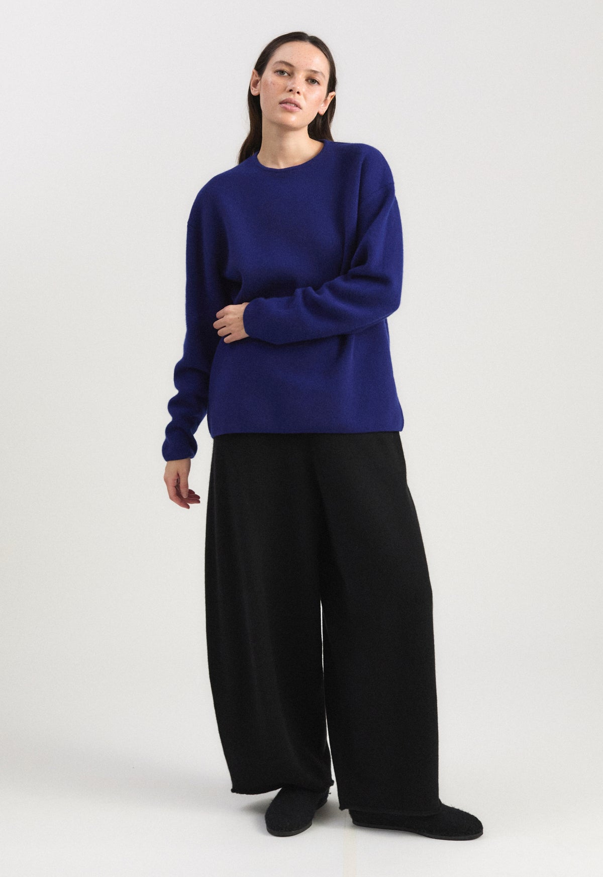 Axa Sweater in Ink & Ocean