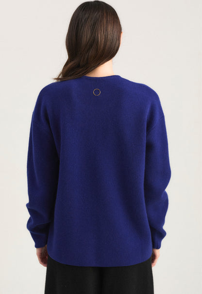 Axa Sweater in Ink & Ocean