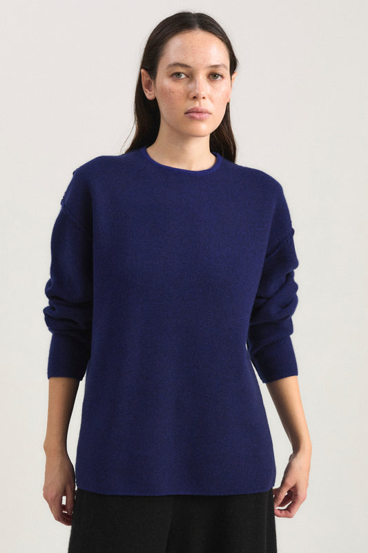 Axa Sweater in Ink & Ocean