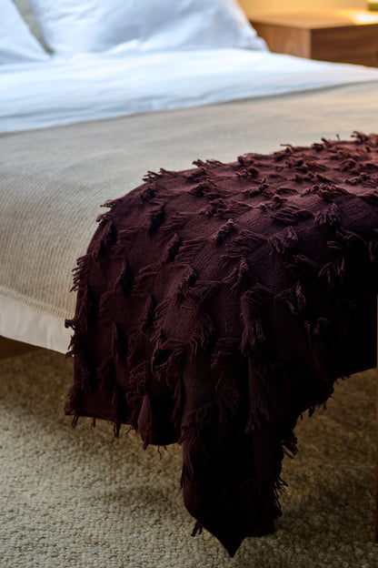Seren Throw in Carob