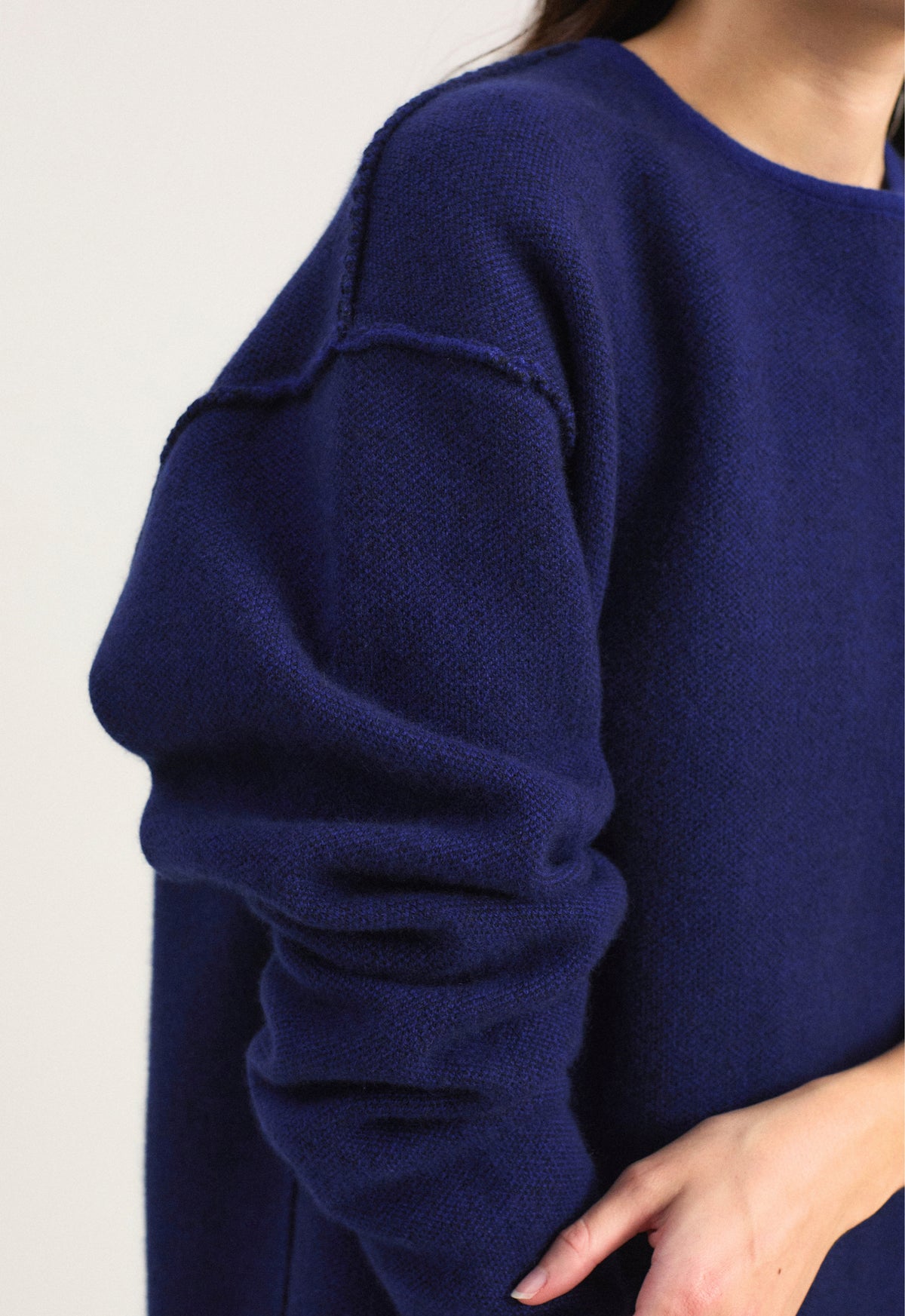 Axa Sweater in Ink & Ocean