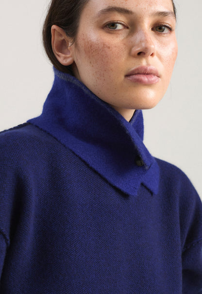 Neku Neck Snood in Ink & Slate